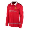 Camiseta de fútbol Manga Larga Manchester United B. Fernandes 8 Primera Equipación 2022-23 - Hombre